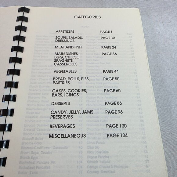 Vintage 1989 Employee Cookbook Smiths Industries Grand Rapids Michigan - Picture 5 of 15